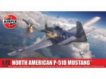 Airfix P-51D Mustang 1/72 surenkamas plastikinis lėktuvo modelis