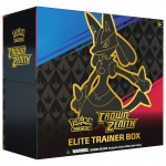 Pok&eacute;mon Crown Zenith Elite Trainer Box Lucario rinkinys kolekcininkams