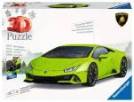 Ravensburger 3D dėlionė &bdquo;Lamborghini Hurac&aacute;n EVO&ldquo; žalias, 156 det., nuo 8 m.