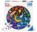 Ravensburger apvali dėlionė &bdquo;Spalvų ratas: svajonės&ldquo;, 500 det.