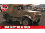 Airfix Bedford MW WW2 karinis sunkvežimis 1/48 plastikinis modelis