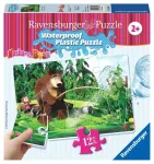 Ravensburger plastikinė dėlionė &bdquo;Ma&scaron;a ir lokys&ldquo;, 12 det., nuo 2 m.