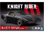 Aoshima Knight Rider K.I.T.T. 1/24 surinkimo rinkinys, 1 sezonas, su skeneriu