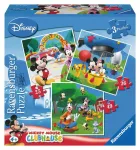 Ravensburger 3 dėlionės &bdquo;Peliuko Mikio klubas&ldquo;, 25&ndash;49 det., nuo 4 m.