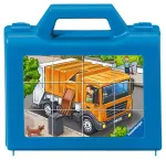 Ravensburger kubelių dėlionė &bdquo;Mėgstamos transporto priemonės&ldquo;, 12 kubelių