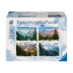 Ravensburger dėlionė &bdquo;Noi&scaron;van&scaron;teino pilis metų laikais&ldquo;, 18000 det.