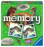 Ravensburger atminties žaidimas &bdquo;Dinosaurai memory&reg; su plakatu&ldquo;, nuo 4 m.