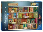 Ravensburger dėlionė &bdquo;Vintažinė biblioteka&ldquo;, 500 det.