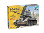 Italeri T-34/85 Zavod 112 (1944) 1/35 plastikinis surenkamas tanko rinkinys