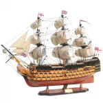 I&scaron;skirtinis burlaivio HMS Victory modelis 80 cm, rankų darbo