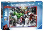 Ravensburger dėlionė &bdquo;Marvel Ker&scaron;ytojai&ldquo;, 100 XXL det., nuo 6 m.