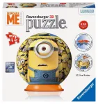 Ravensburger 3D dėlionė-rutulys &bdquo;Pimpačiukų veidukai&ldquo;, 72 det., nuo 6 m.