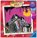 Ravensburger tapyba pagal skaičius &bdquo;Zebrai&ldquo;, 30&times;30 cm