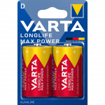 Varta Longlife Max Power D &scaron;arminės baterijos LR20, 2 vnt.