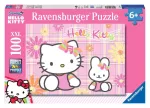 Ravensburger dėlionė &bdquo;Hello Kitty&ldquo;, 100 XXL det., nuo 6 m.