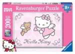 Ravensburger dėlionė &bdquo;Hello Kitty su me&scaron;kiuku&ldquo;, 200 XXL det., nuo 8 m.
