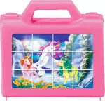 Ravensburger kubelių dėlionė &bdquo;Vienaragiai&ldquo;, 12 kubelių