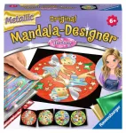 Ravensburger kūrybinis rinkinys &bdquo;Metallic Mandala-Designer: Fantasy&ldquo;, nuo 6 m.