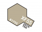 Tamiya XF-55 Deck Tan matiniai akriliniai dažai, 10 ml