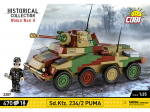 COBI konstruktorius Sd.Kfz. 234/2 Puma, 1:35, 470 detalių