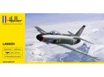 Surenkamas lėktuvo modelis Saab 32 Lansen 1/72 Heller 80343