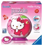 Ravensburger 3D dėlionė-rutulys &bdquo;Hello Kitty&ldquo;, 108 det., nuo 7 m.