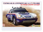 Beemax Porsche 911 Carrera 3.2 4x4 Paris-Dakar 1984 modelis 1/24 24038