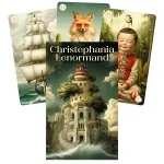 Christephania Lenormand kaladė sidabriniais kra&scaron;tais, 38 kortos