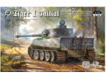 Border Model Tiger I ankstyvasis tankas Sd.Kfz.181 1/72, surenkamas (7204)