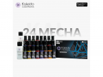 Kaleido ColorWorks Mecha Colors akrilinių dažų rinkinys 24 vnt purk&scaron;tuvui