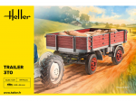 Heller 3 tonų priekaba 1/24 plastikinis surinkimo rinkinys (81410)