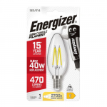 Energizer LED žvakės lemputė E14, 3.8W, 470 lm, 2700K &scaron;ilta balta
