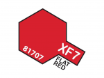 Tamiya XF-7 akriliniai dažai modeliams &ndash; matinė raudona, 10 ml