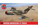 Airfix MiG-17F Fresco 1/72 &ndash; plastikinis lėktuvo surinkimo rinkinys A03091A