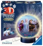 Ravensburger 3D dėlionė-naktinė lempa &bdquo;Disney Ledo &scaron;alis 2&ldquo;, 72 det., nuo 6 m.