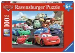 Ravensburger XXL dėlionė &bdquo;Disney Pixar Ratai&ldquo;, 100 det., nuo 6 m.