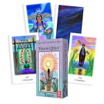 Tarot Vision Quest, pagal Gayan Sylvie Winter ir Jo Dose Portugali&scaron;kas leidimas AGM