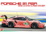 NuNu Porsche 911 RSR &bdquo;Pink Pig&ldquo; 2018 Le Mans GTE nugalėtojas, 1/24 rinkinys