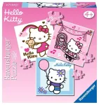 Ravensburger 3 dėlionės &bdquo;Hello Kitty&ldquo;, 25&ndash;49 det., nuo 4 m.