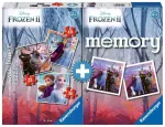 Ravensburger 3 dėlionės + memory&reg; &bdquo;Disney Ledo &scaron;alis 2&ldquo;, nuo 4 m.