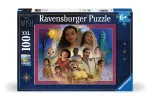 Ravensburger dėlionė &bdquo;Disney Wish &ndash; Rosaso karalystė&ldquo;, 100 XXL det., nuo 6 m.