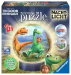 Ravensburger 3D dėlionė-naktinė lempa &bdquo;Gerasis dinozauras&ldquo;, 72 det., nuo 6 m.