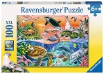 Ravensburger XXL dėlionė &bdquo;Vandenynas&ldquo;, 100 det., nuo 6 m.