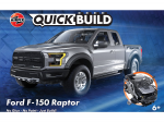 Airfix QUICKBUILD Ford F-150 Raptor pilkas &ndash; be klijų konstruktorius (J6053)
