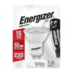 Energizer LED GU10 3.1W &scaron;altai balta 4000K A+ lemputė
