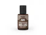 AK Interactive Dark Brown panelių linijų dažai, 30 ml AK12104