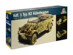 Didelis surenkamas Italeri Kdf.1 Typ 82 K&uuml;belwagen modelis 1/9 7405