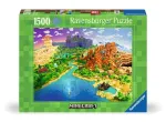 Ravensburger dėlionė &bdquo;Minecraft pasaulis&ldquo;, 1500 det.
