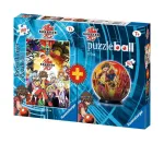 Ravensburger dėlionė + puzzleball&reg; &bdquo;Bakugan&ldquo;, 100 + 60 det., nuo 7 m.
