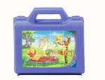 Ravensburger kubelių dėlionė &bdquo;Disney Mikė Pūkuotukas&ldquo;, 12 kubelių